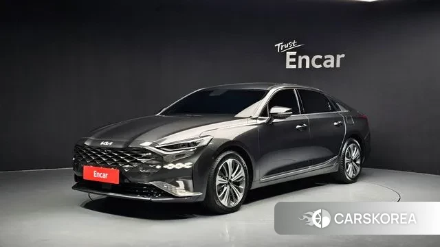 Kia K8 Hybrid 2022 Серый из Кореи