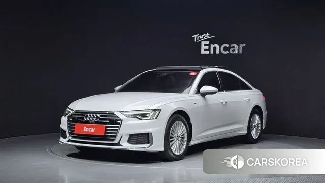 Audi A6 (C8) 2020 Белый из Кореи