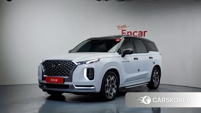 Hyundai Palisade 2021 Белый из Кореи