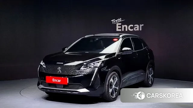 Peugeot 3008 second generation 2022 Черный из Кореи
