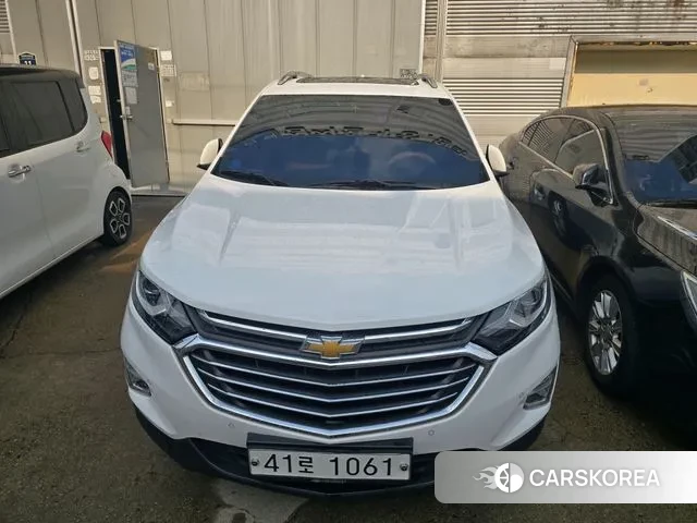 Chevrolet (GM Daewoo) Equinox 2018 Белый из Кореи