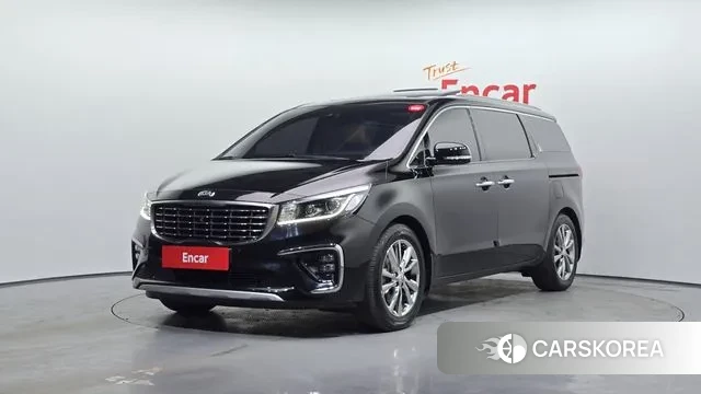 Kia The New Carnival 2019 Черный из Кореи