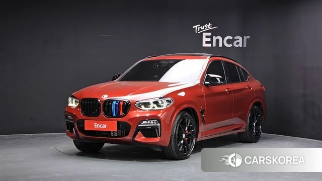 BMW X4 (G02) 2018 Красный из Кореи