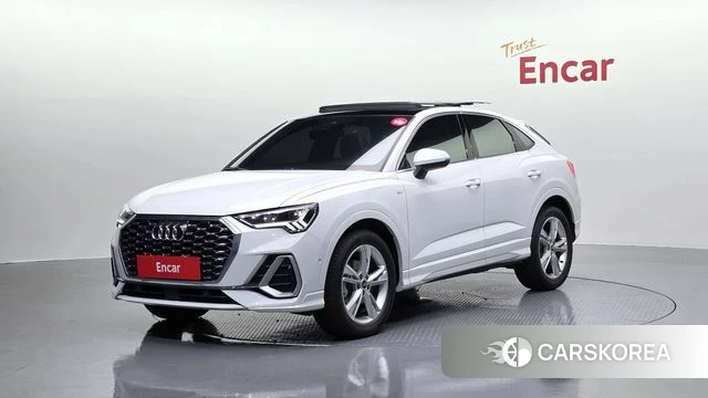 Audi Q3 (F3) 2023 Белый из Кореи