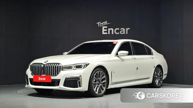 BMW 7 Series (G11) 2019 Белый из Кореи