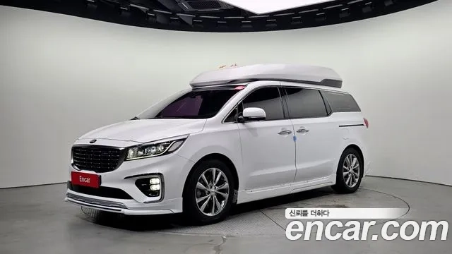 Kia The New Carnival 2018 Белый из Кореи