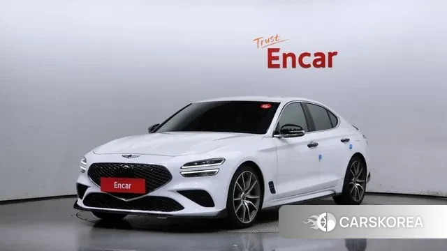 Genesis The New G70 2021 Белый из Кореи