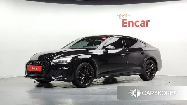 Audi A5 (F5) 2020 Черный из Кореи