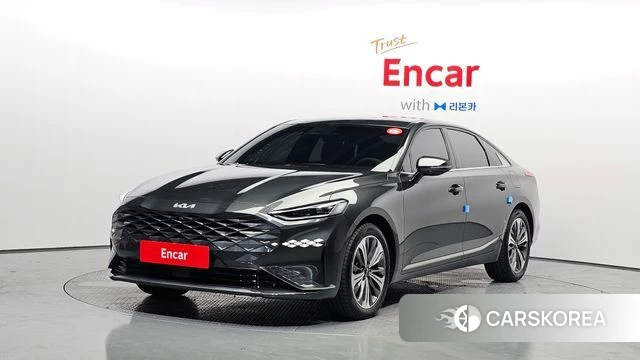 Kia K8 Hybrid 2023 Серый из Кореи