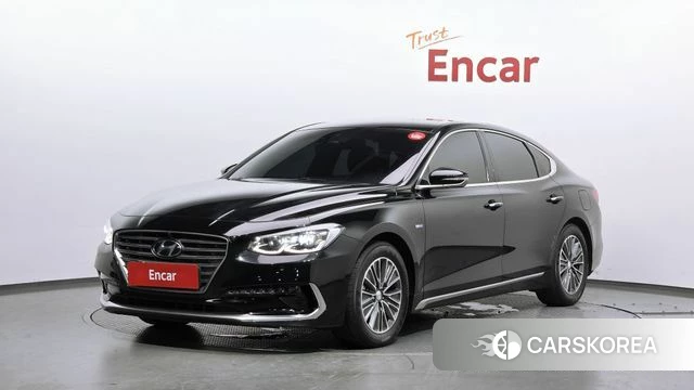Hyundai Grandeur IG Hybrid 2018 Черный из Кореи