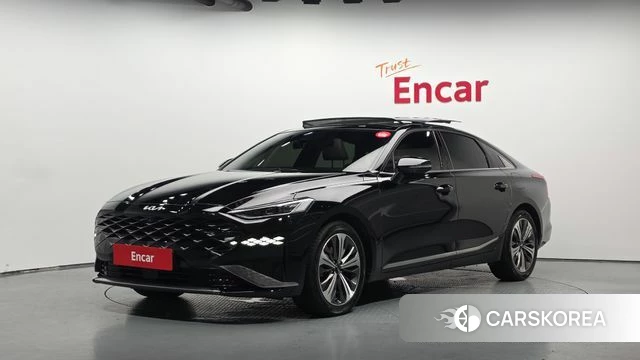 Kia K8 Hybrid 2021 Черный из Кореи
