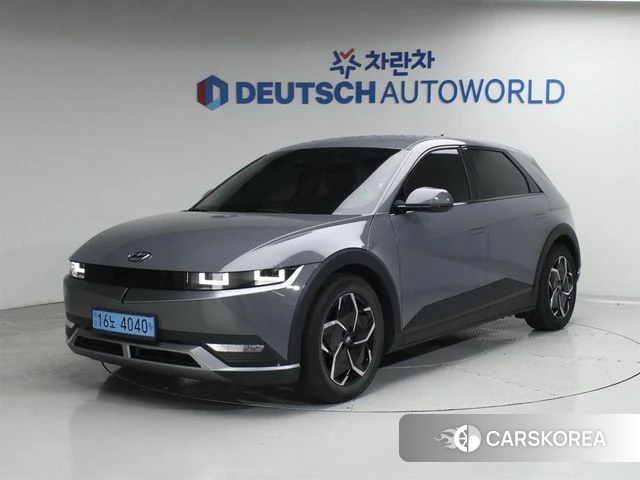 Hyundai Ionic 5 2021 Серебристо-серый из Кореи