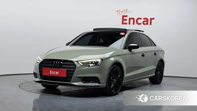 Audi New A3 2018 Темно-зеленый из Кореи