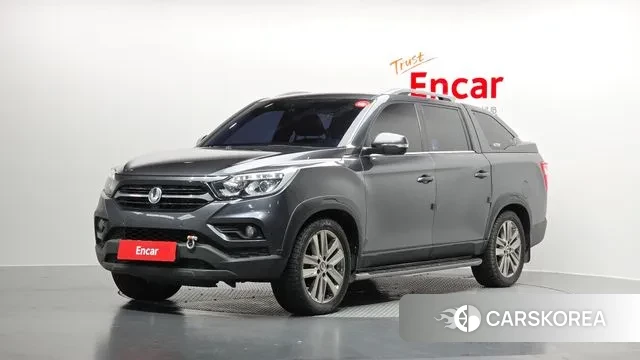 Ssangyong Rexton Sports 2018 Серый из Кореи