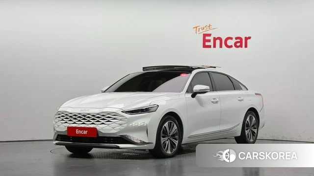 Kia K8 Hybrid 2022 Белый из Кореи