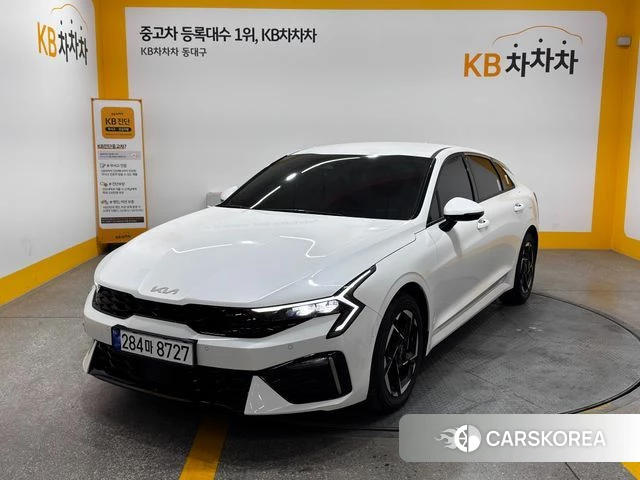 Kia The New K5 3rd generation 2024 Белый из Кореи