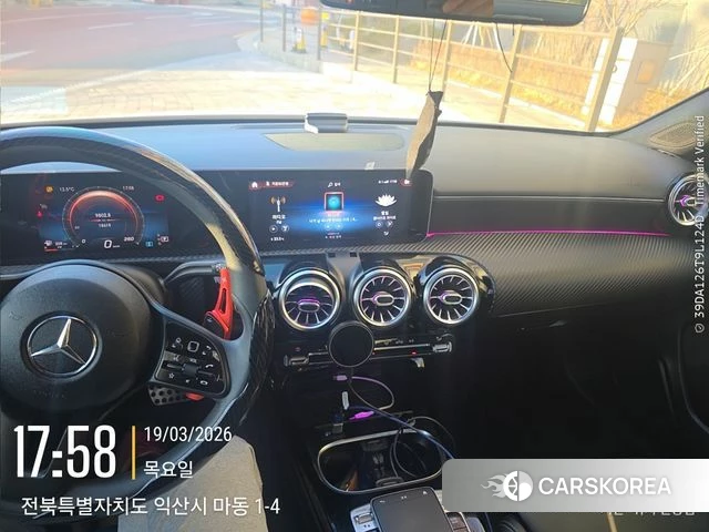 Mercedes-Benz A-Class W177 2020 Белый из Кореи