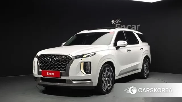 Hyundai Palisade 2022 Белый из Кореи