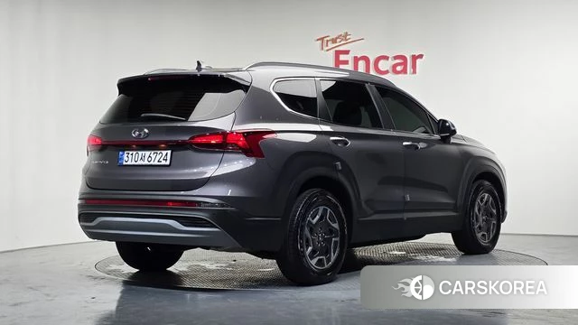 Hyundai The New Santa Fe 2022 Серый из Кореи
