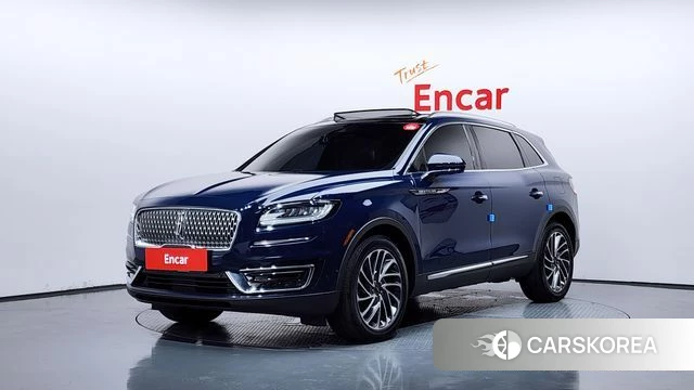 Lincoln Nautilus First generation 2019 Синий из Кореи