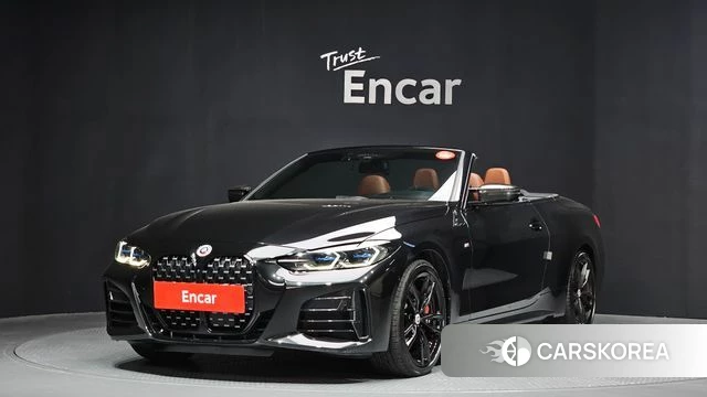 BMW 4 Series (G22) 2022 Черный из Кореи