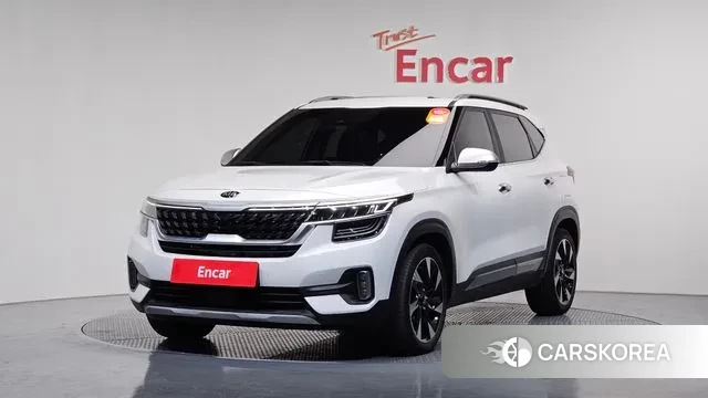Kia Seltos 2021 Белый из Кореи
