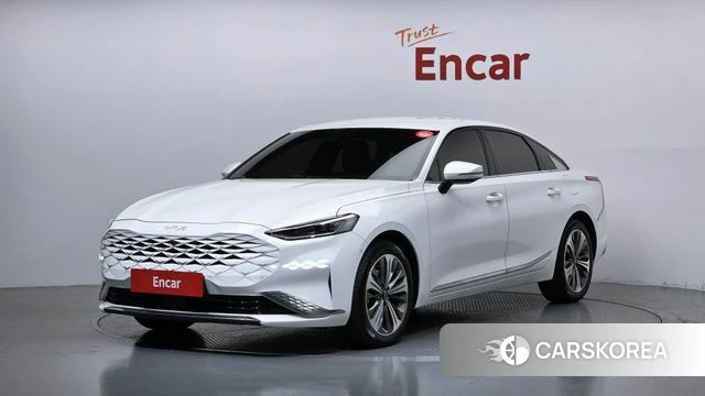 Kia K8 Hybrid 2024 Белый из Кореи