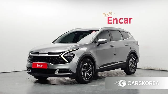 Kia Sportage 5th Generation Hybrid 2023 Серебристо-серый из Кореи