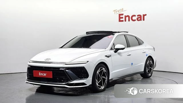 Hyundai Sonata D Edge Hybrid (DN8) 2023 Белый из Кореи