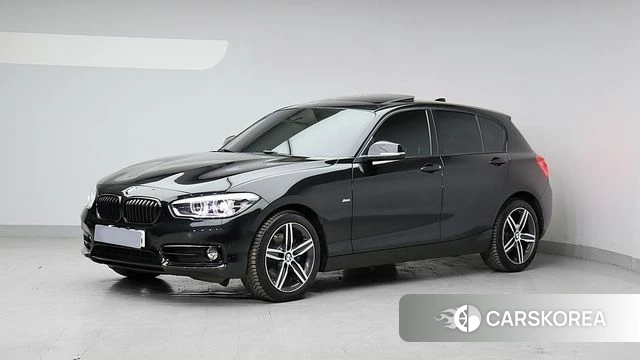 BMW 1 Series (F20) 2018 Черный из Кореи