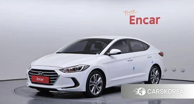 Hyundai Avante AD 2018 Белый из Кореи
