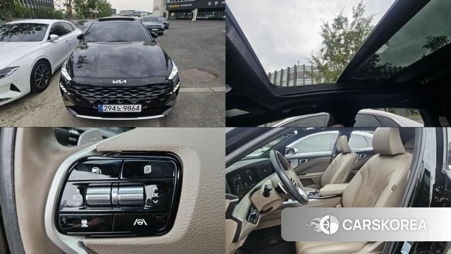 Kia K8 2022 Черный из Кореи