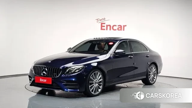 Mercedes-Benz E-Class W213 2018 Синий из Кореи
