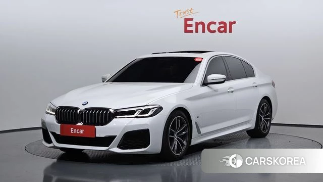 BMW 5 Series (G30) 2022 Белый из Кореи