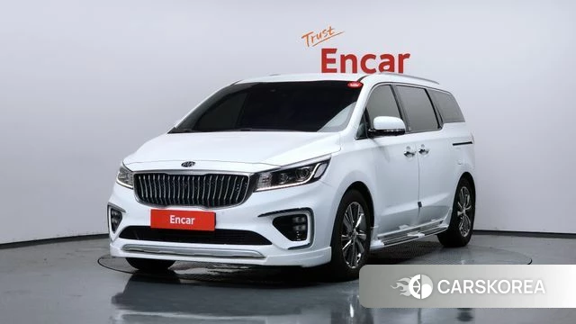 Kia The New Carnival 2019 Белый из Кореи
