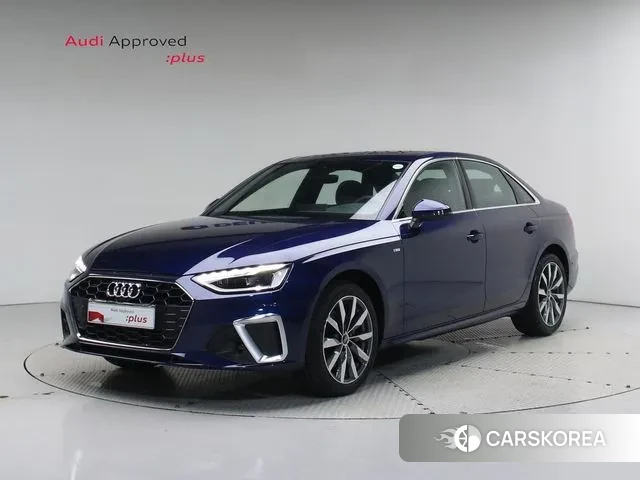 Audi A4 (B9) 2023 Синий из Кореи