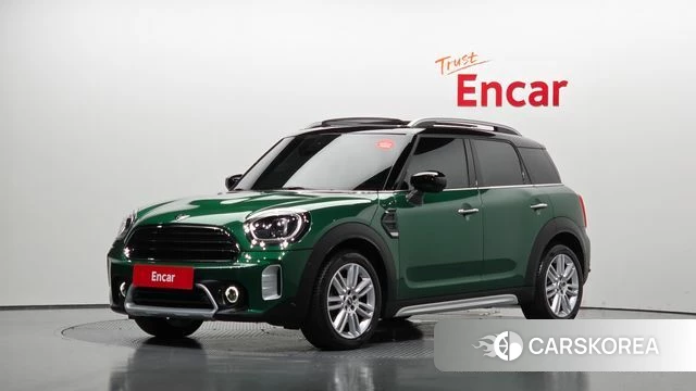 Mini Cooper Countryman 2022 Зеленый из Кореи