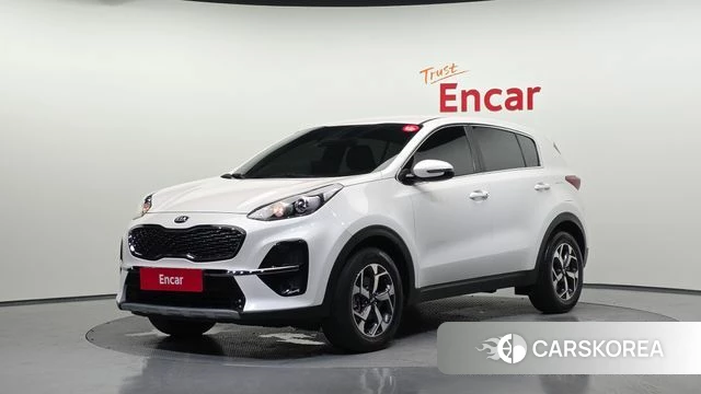 Kia Sportage The Bold 2021 Белый из Кореи