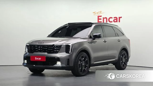 Kia The New Sorento 4th Generation 2024 Серебристо-серый из Кореи