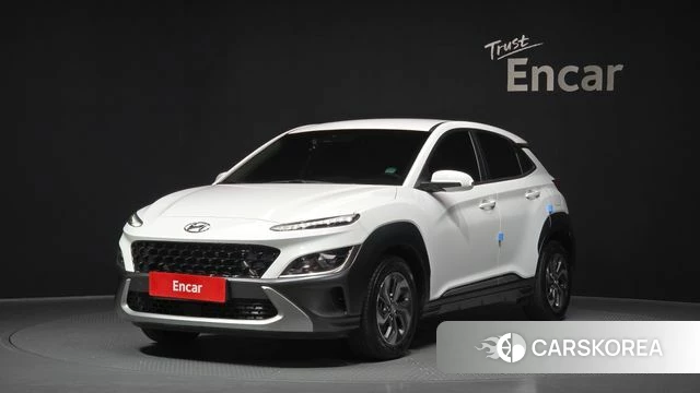 Hyundai The New Kona Hybrid 2022 Белый из Кореи