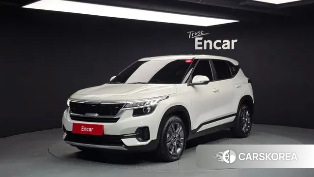 Kia Seltos 2021 Белый из Кореи