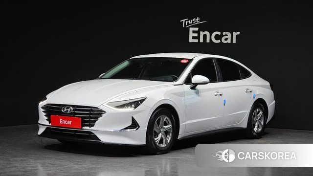 Hyundai Sonata (DN8) 2019 Белый из Кореи