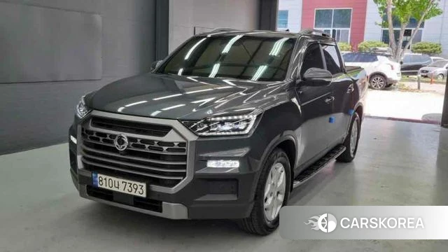 Ssangyong The New Rexton Sport 2024 Темно-зеленый из Кореи