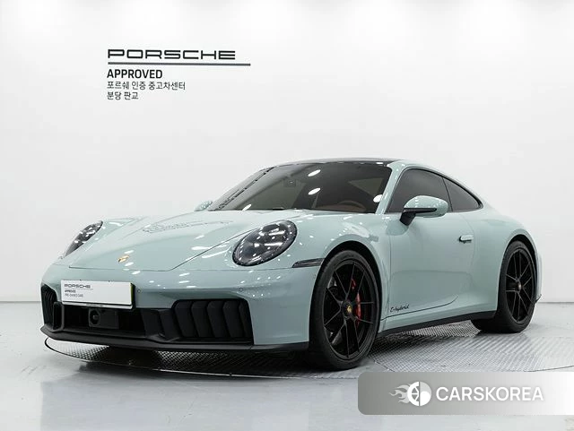 Porsche 911(992) 2025 Небесно-голубой из Кореи