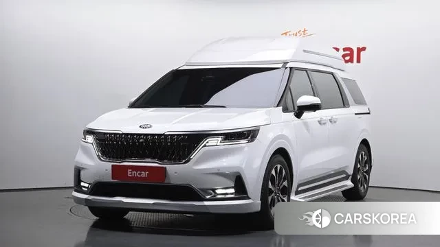 Kia Carnival 4th generation 2021 Белый из Кореи