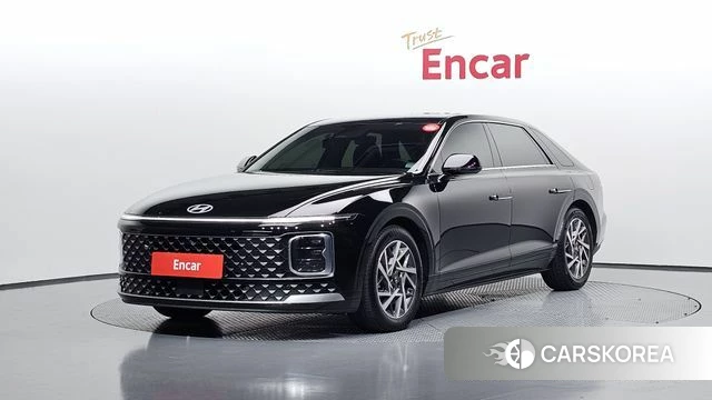 Hyundai Grandeur Hybrid (GN7) 2024 Черный из Кореи