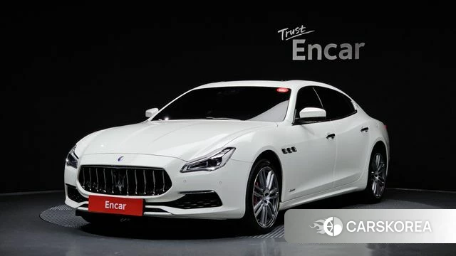 Maserati Quattroporte 2018 Белый из Кореи