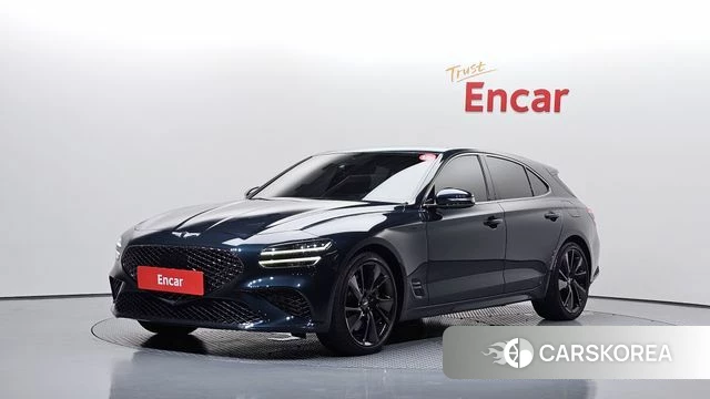 Genesis The New G70 Shooting Brake 2022 Синий из Кореи