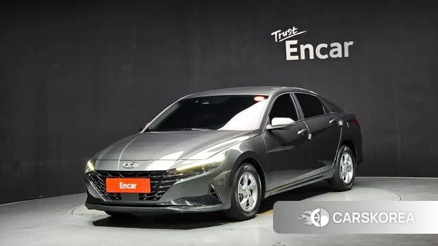 Hyundai Avante (CN7) 2022 Серый из Кореи