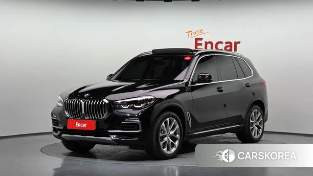BMW X5 (G05) 2021 Черный из Кореи